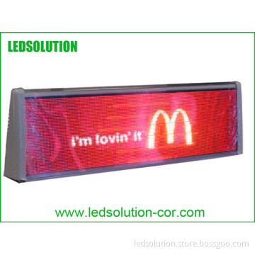 P6 Taxi LED Display for Advertising